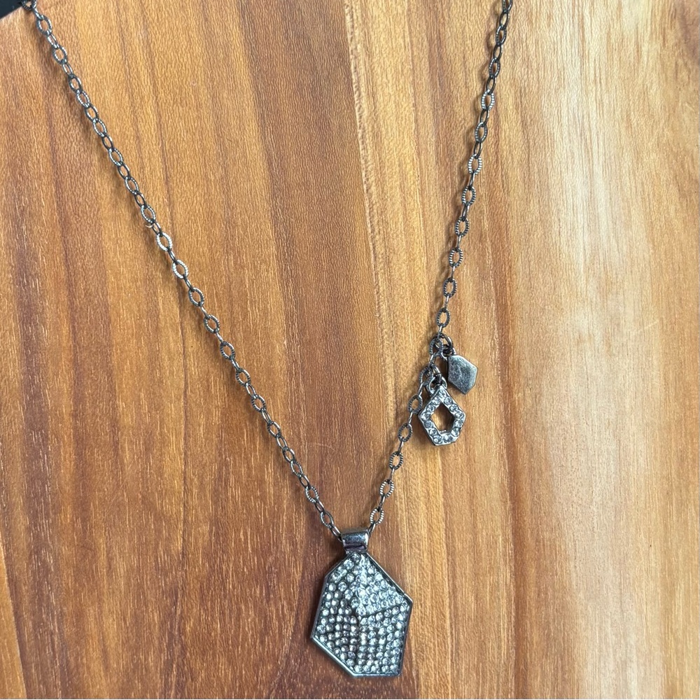 Lia Sophia Silver Pendant Necklace